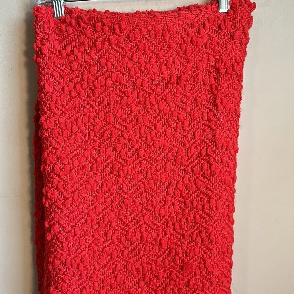 Popcorn Red throw Blanket Decor 50”x60”